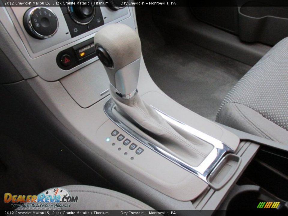 2012 Chevrolet Malibu LS Black Granite Metallic / Titanium Photo #26