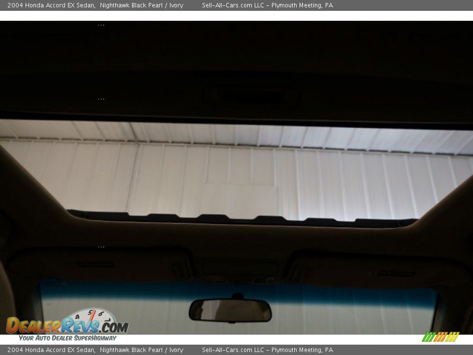 2004 Honda Accord EX Sedan Nighthawk Black Pearl / Ivory Photo #21