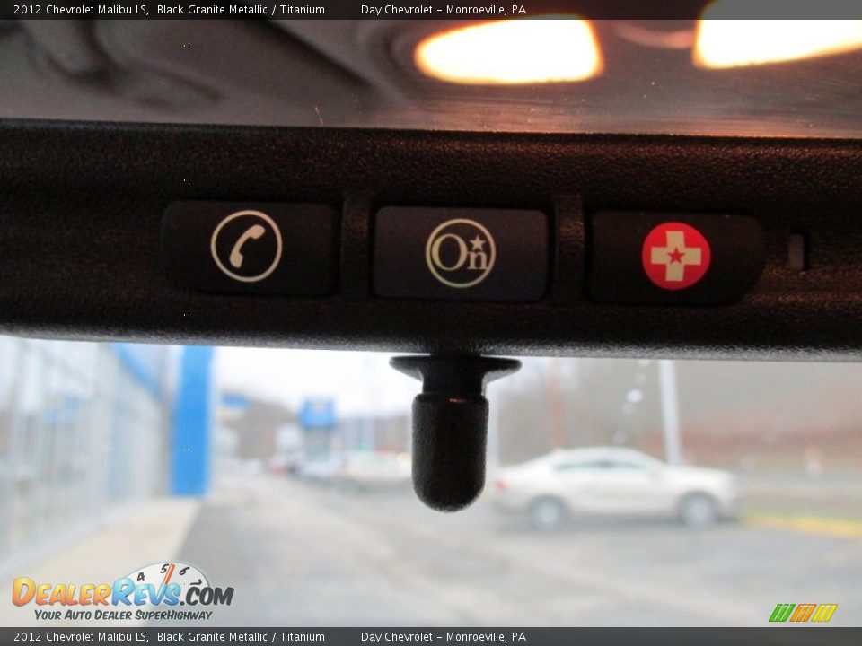 2012 Chevrolet Malibu LS Black Granite Metallic / Titanium Photo #29