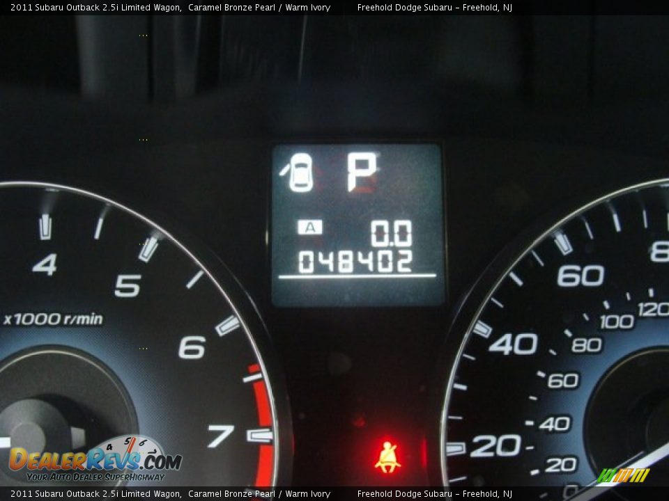 2011 Subaru Outback 2.5i Limited Wagon Caramel Bronze Pearl / Warm Ivory Photo #21