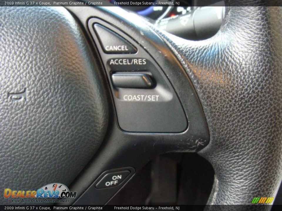 2009 Infiniti G 37 x Coupe Platinum Graphite / Graphite Photo #20