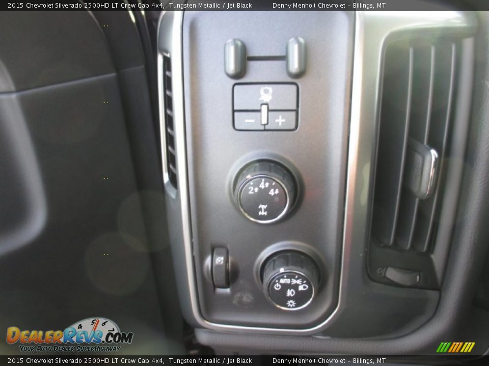 2015 Chevrolet Silverado 2500HD LT Crew Cab 4x4 Tungsten Metallic / Jet Black Photo #13