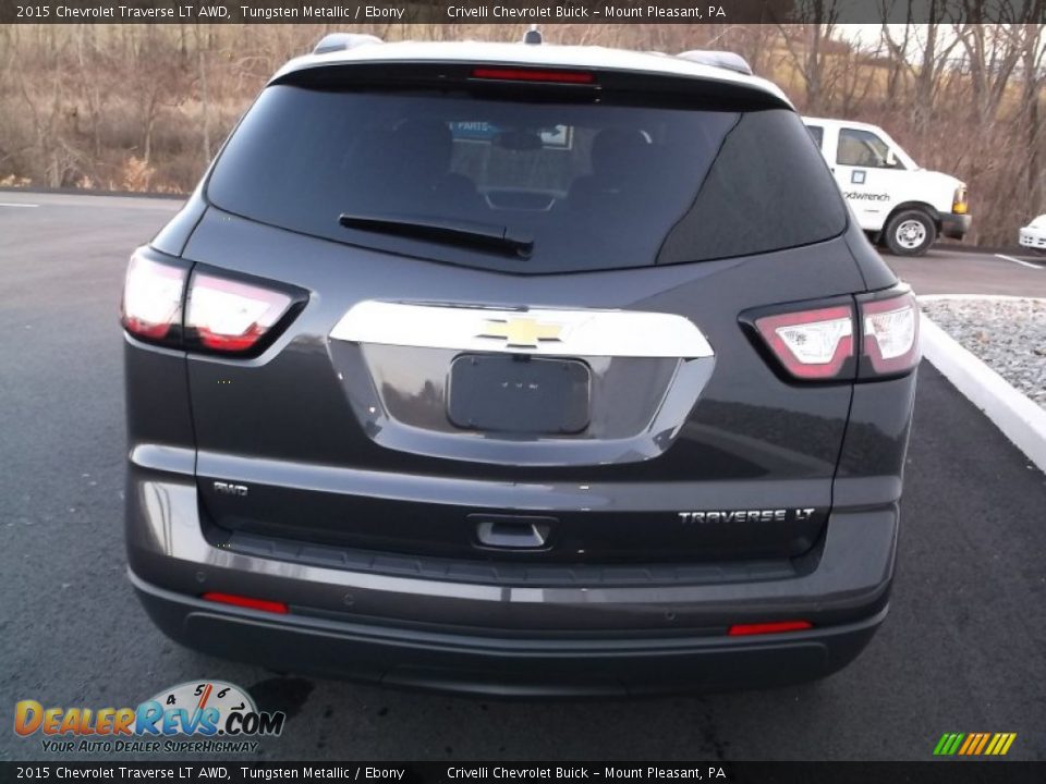2015 Chevrolet Traverse LT AWD Tungsten Metallic / Ebony Photo #6