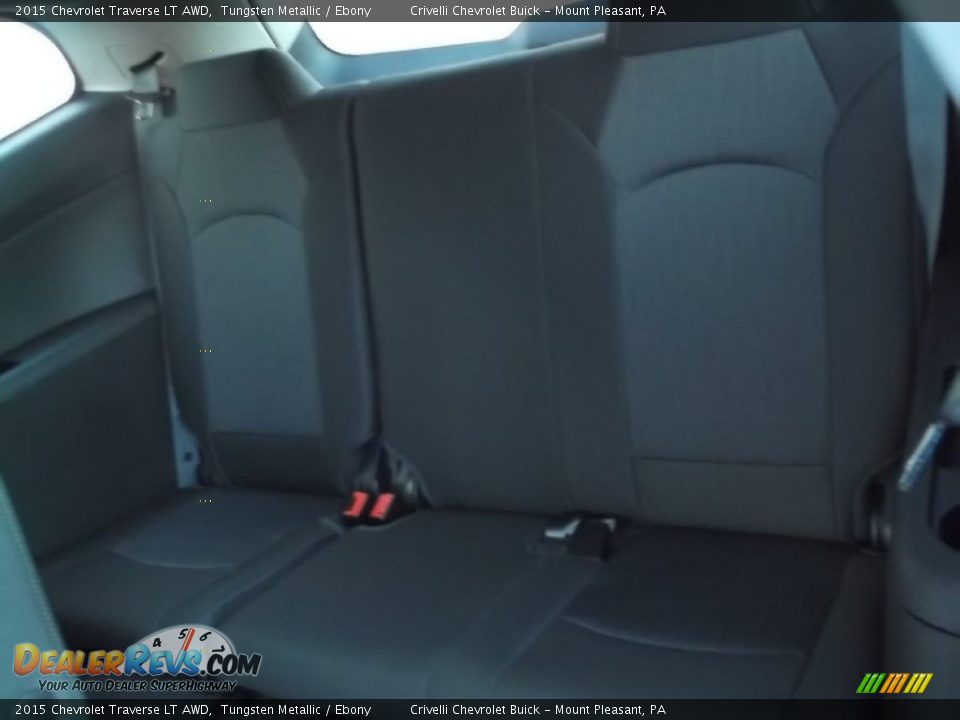 2015 Chevrolet Traverse LT AWD Tungsten Metallic / Ebony Photo #17