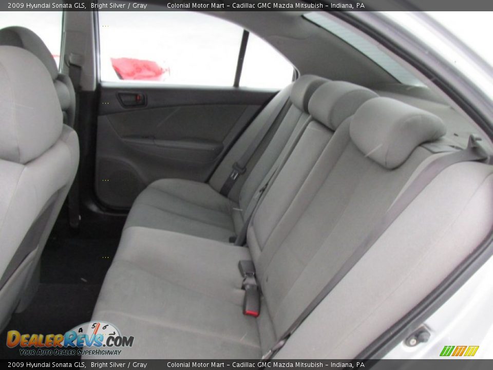 2009 Hyundai Sonata GLS Bright Silver / Gray Photo #4
