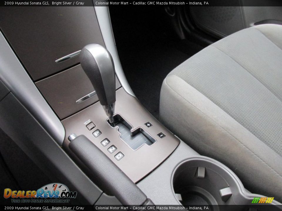 2009 Hyundai Sonata GLS Bright Silver / Gray Photo #6