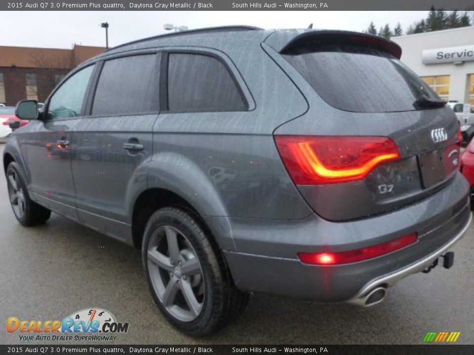 2015 Audi Q7 3.0 Premium Plus quattro Daytona Gray Metallic / Black Photo #2