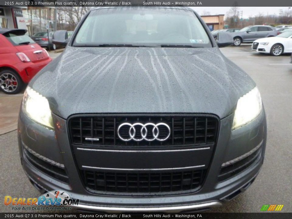 2015 Audi Q7 3.0 Premium Plus quattro Daytona Gray Metallic / Black Photo #6