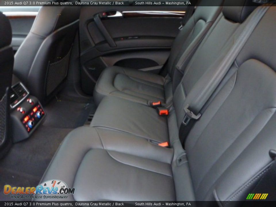Rear Seat of 2015 Audi Q7 3.0 Premium Plus quattro Photo #9