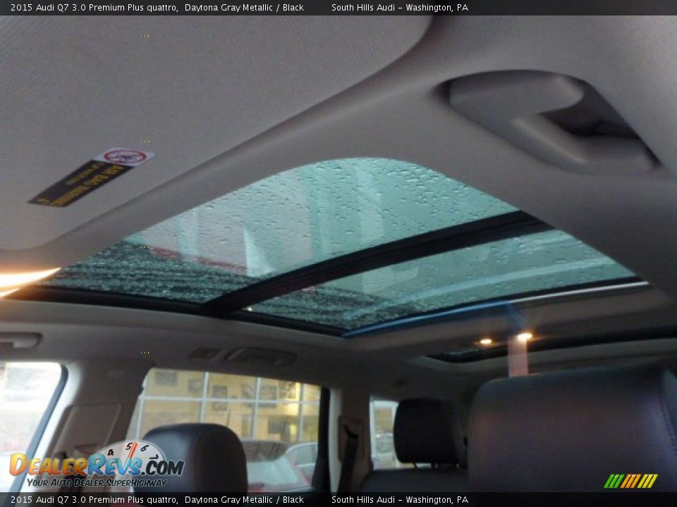 2015 Audi Q7 3.0 Premium Plus quattro Daytona Gray Metallic / Black Photo #12
