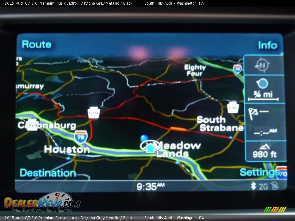 2015 Audi Q7 3.0 Premium Plus quattro Daytona Gray Metallic / Black Photo #14