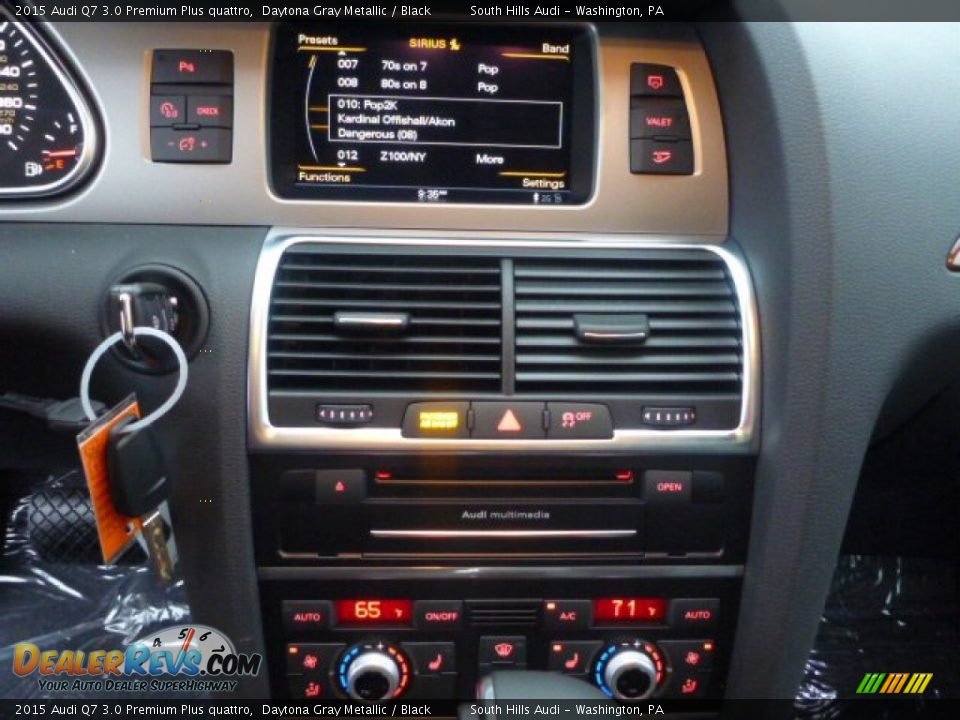 2015 Audi Q7 3.0 Premium Plus quattro Daytona Gray Metallic / Black Photo #15
