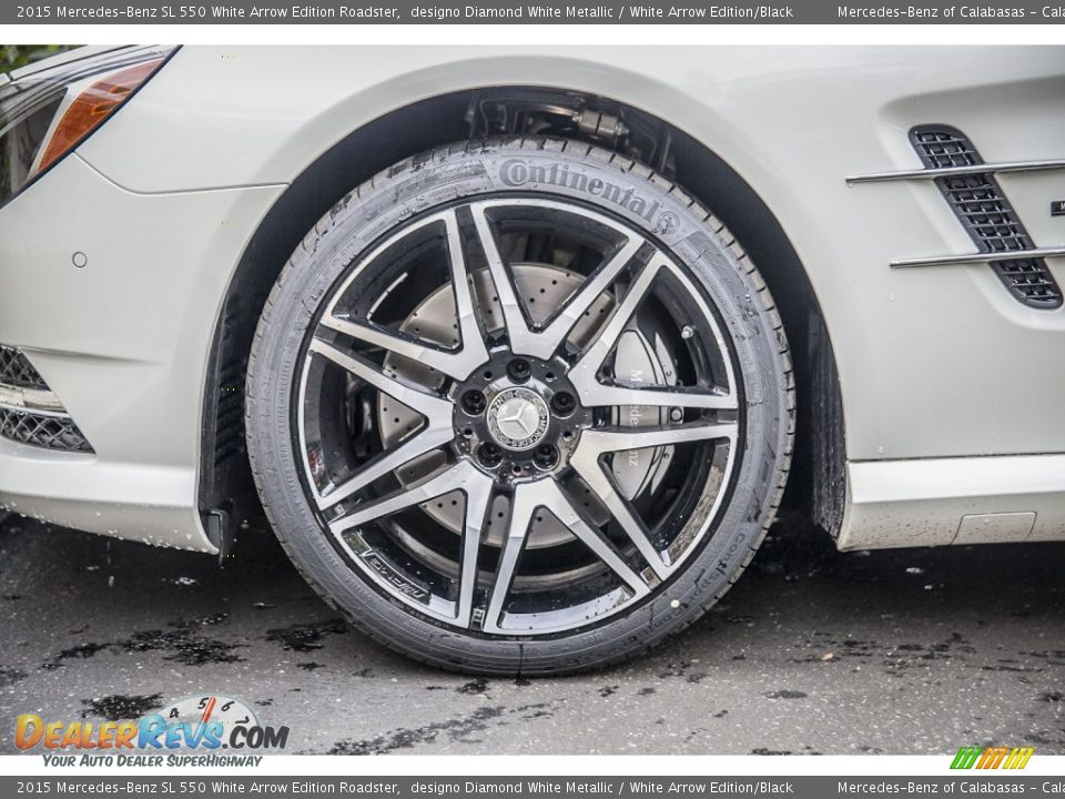 2015 Mercedes-Benz SL 550 White Arrow Edition Roadster Wheel Photo #10