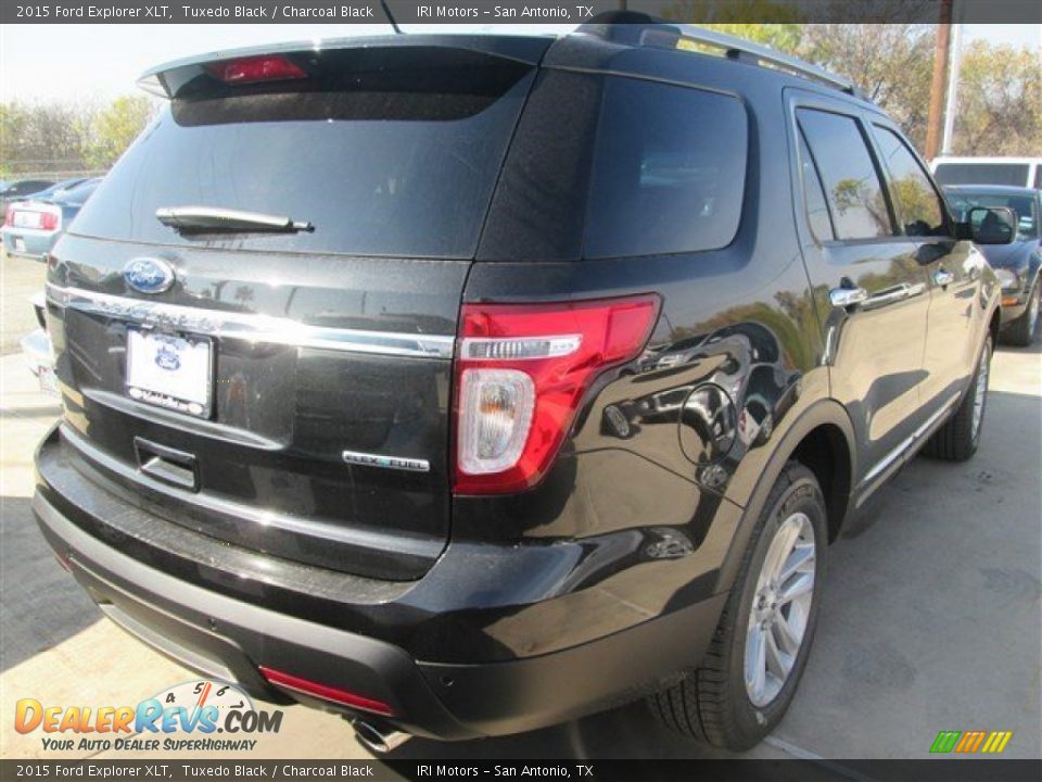 2015 Ford Explorer XLT Tuxedo Black / Charcoal Black Photo #9