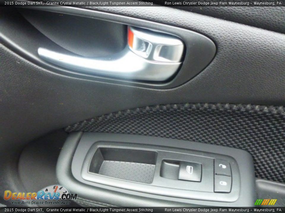 2015 Dodge Dart SXT Granite Crystal Metallic / Black/Light Tungsten Accent Stitching Photo #5