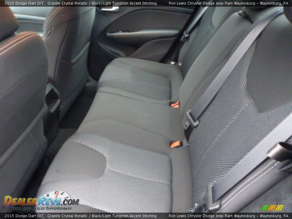 2015 Dodge Dart SXT Granite Crystal Metallic / Black/Light Tungsten Accent Stitching Photo #10