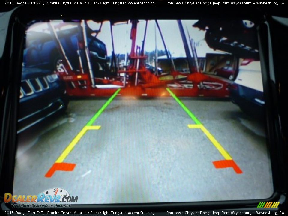 2015 Dodge Dart SXT Granite Crystal Metallic / Black/Light Tungsten Accent Stitching Photo #15