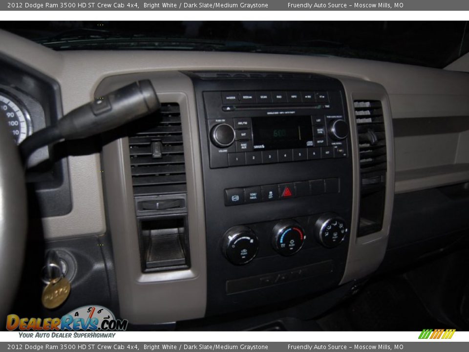 2012 Dodge Ram 3500 HD ST Crew Cab 4x4 Bright White / Dark Slate/Medium Graystone Photo #18