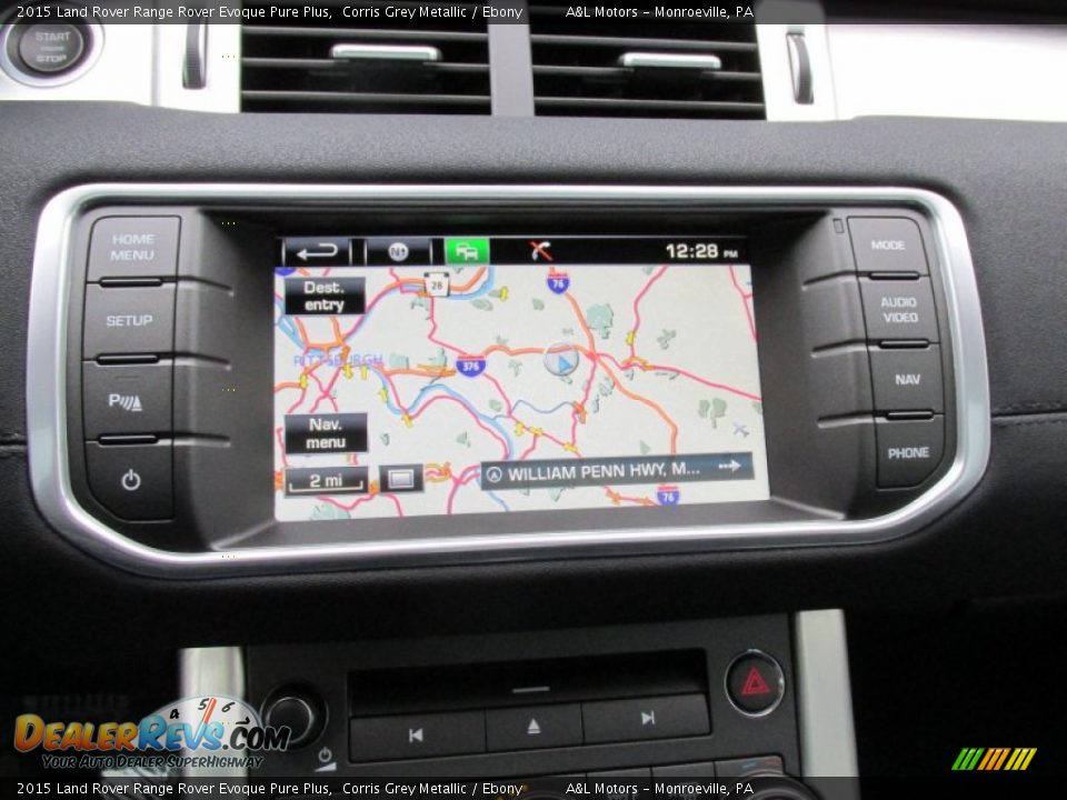 Navigation of 2015 Land Rover Range Rover Evoque Pure Plus Photo #17