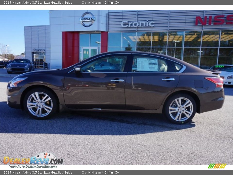 2015 Nissan Altima 3.5 SL Java Metallic / Beige Photo #2