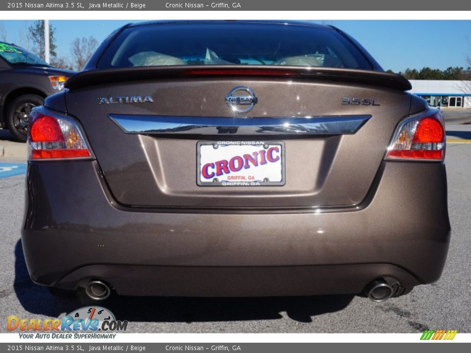 2015 Nissan Altima 3.5 SL Java Metallic / Beige Photo #4