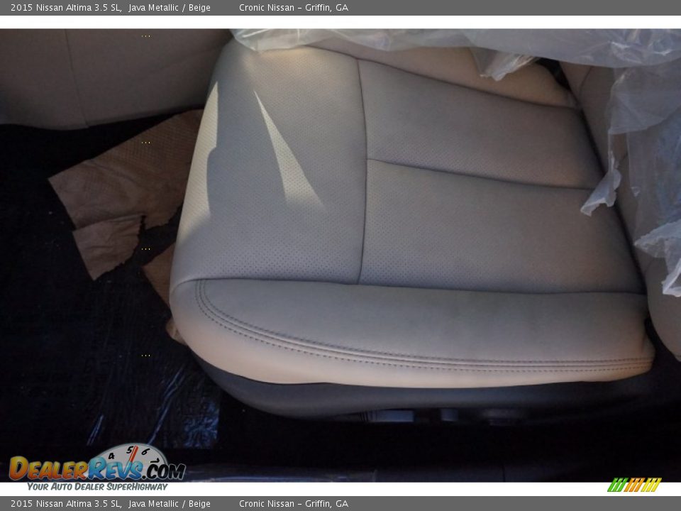 2015 Nissan Altima 3.5 SL Java Metallic / Beige Photo #9