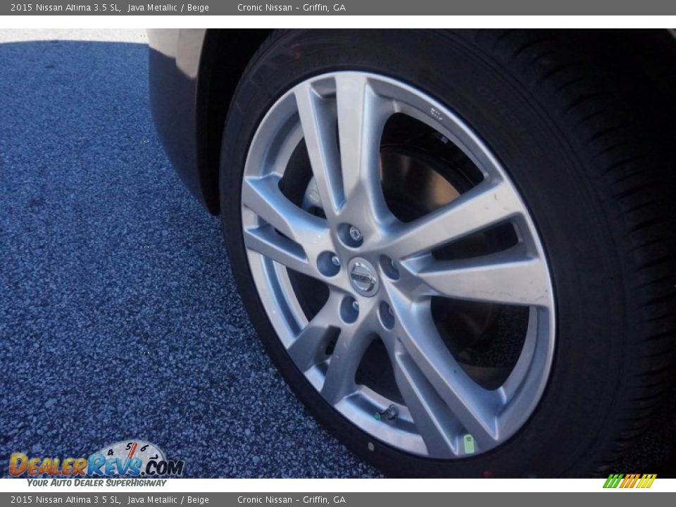 2015 Nissan Altima 3.5 SL Java Metallic / Beige Photo #12