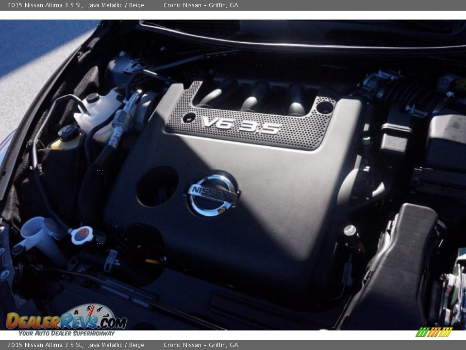 2015 Nissan Altima 3.5 SL Java Metallic / Beige Photo #13