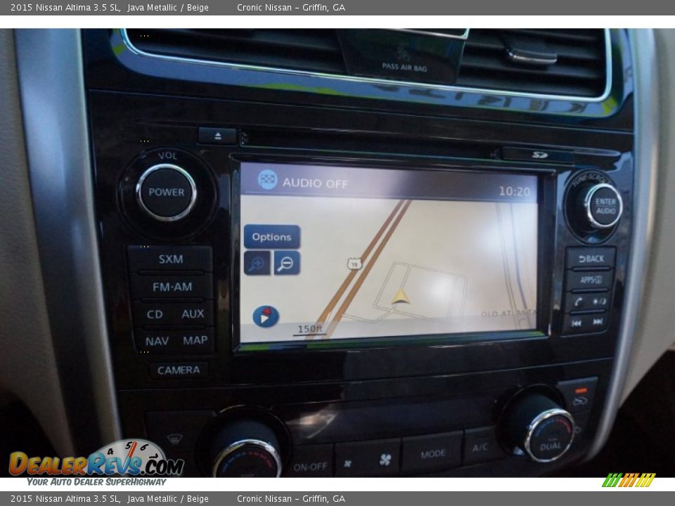 2015 Nissan Altima 3.5 SL Java Metallic / Beige Photo #16