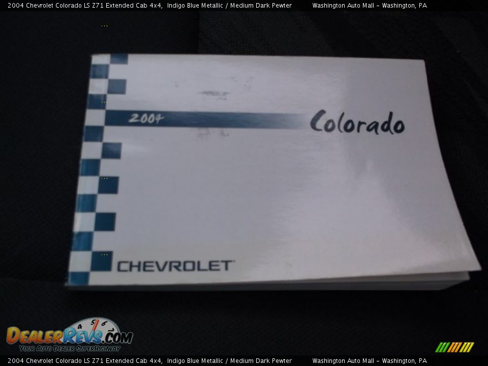 2004 Chevrolet Colorado LS Z71 Extended Cab 4x4 Indigo Blue Metallic / Medium Dark Pewter Photo #18