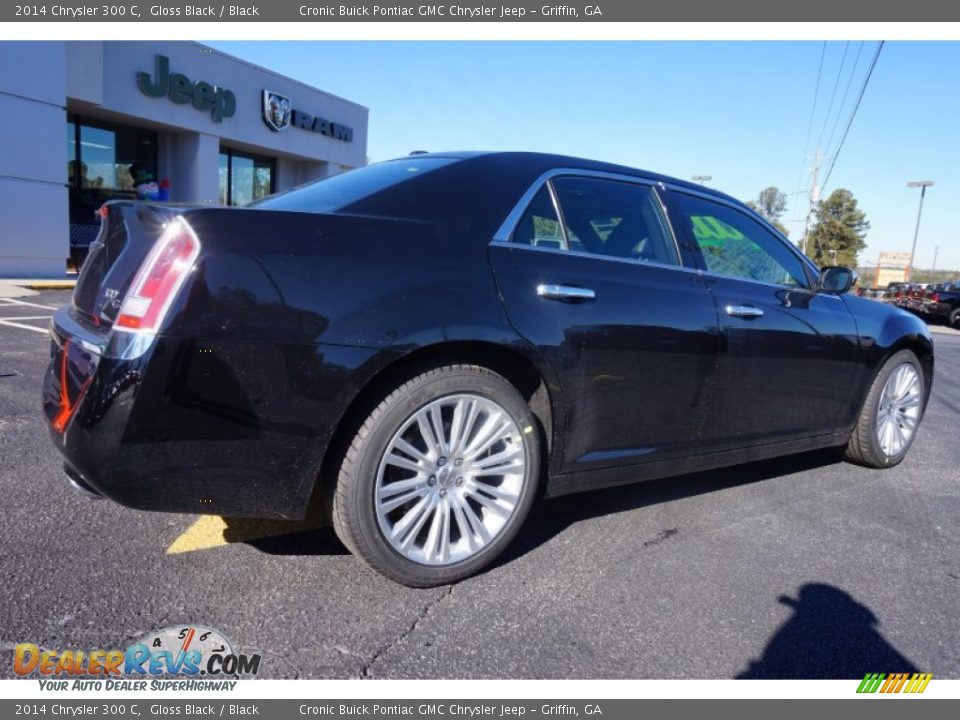 2014 Chrysler 300 C Gloss Black / Black Photo #7