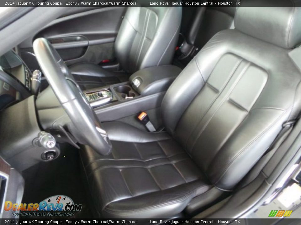 Front Seat of 2014 Jaguar XK Touring Coupe Photo #31