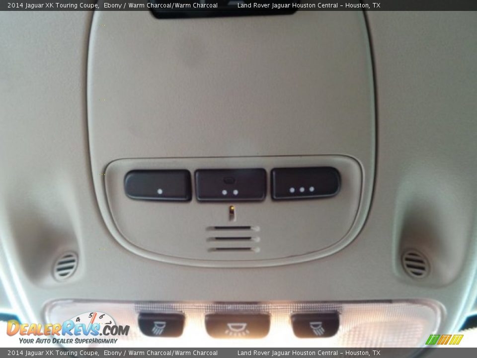2014 Jaguar XK Touring Coupe Ebony / Warm Charcoal/Warm Charcoal Photo #33
