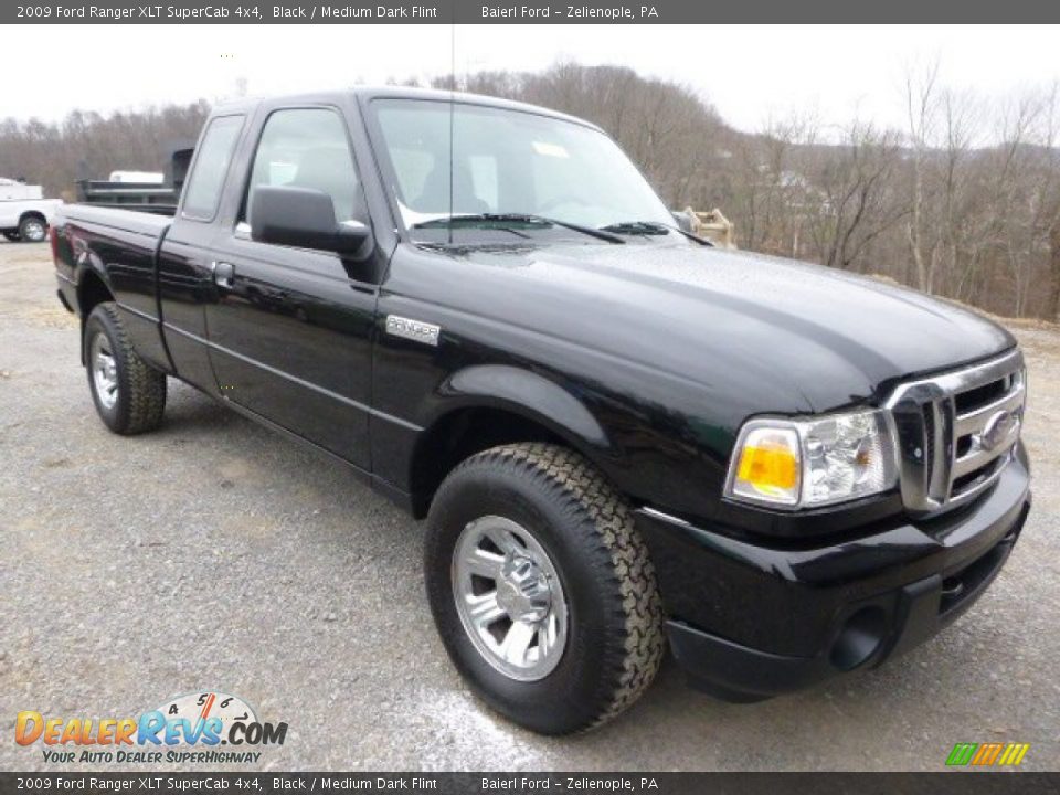 Front 3/4 View of 2009 Ford Ranger XLT SuperCab 4x4 Photo #1