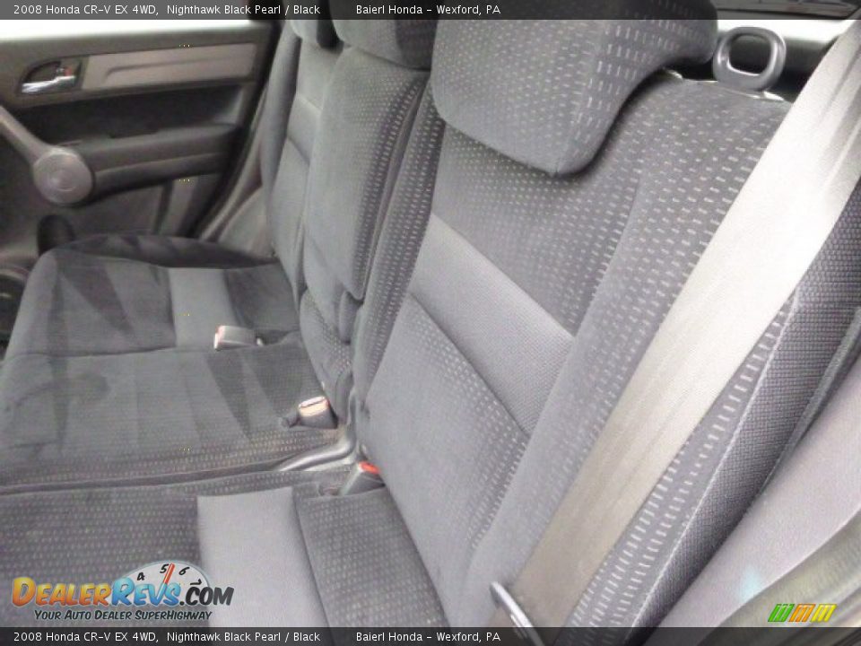 2008 Honda CR-V EX 4WD Nighthawk Black Pearl / Black Photo #14