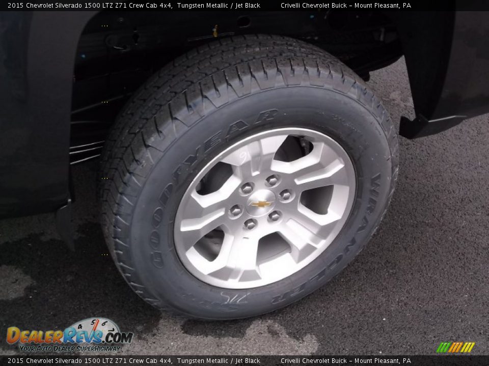 2015 Chevrolet Silverado 1500 LTZ Z71 Crew Cab 4x4 Wheel Photo #3