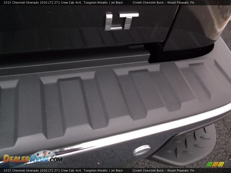 2015 Chevrolet Silverado 1500 LTZ Z71 Crew Cab 4x4 Tungsten Metallic / Jet Black Photo #8