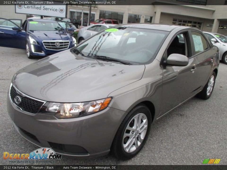 2012 Kia Forte EX Titanium / Black Photo #2