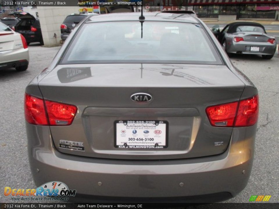 2012 Kia Forte EX Titanium / Black Photo #5