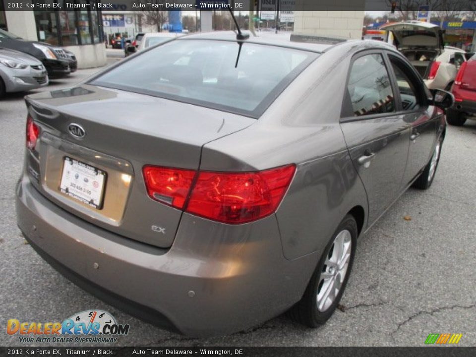 2012 Kia Forte EX Titanium / Black Photo #6