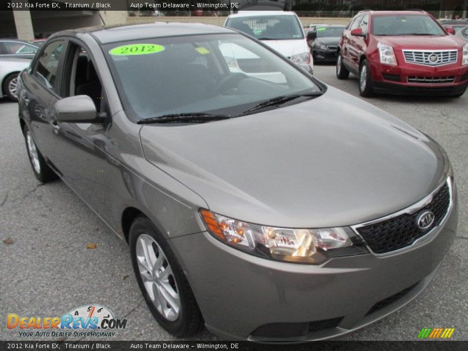 2012 Kia Forte EX Titanium / Black Photo #8