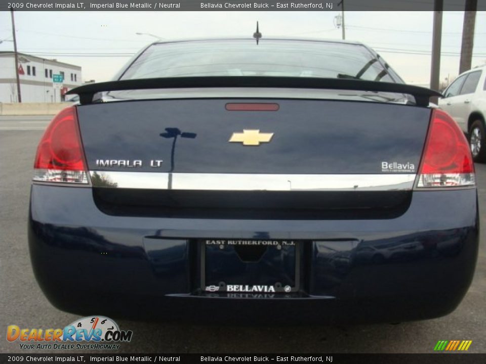 2009 Chevrolet Impala LT Imperial Blue Metallic / Neutral Photo #5