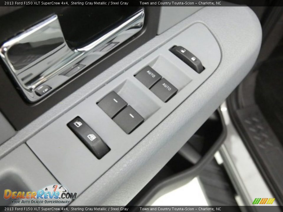 2013 Ford F150 XLT SuperCrew 4x4 Sterling Gray Metallic / Steel Gray Photo #17