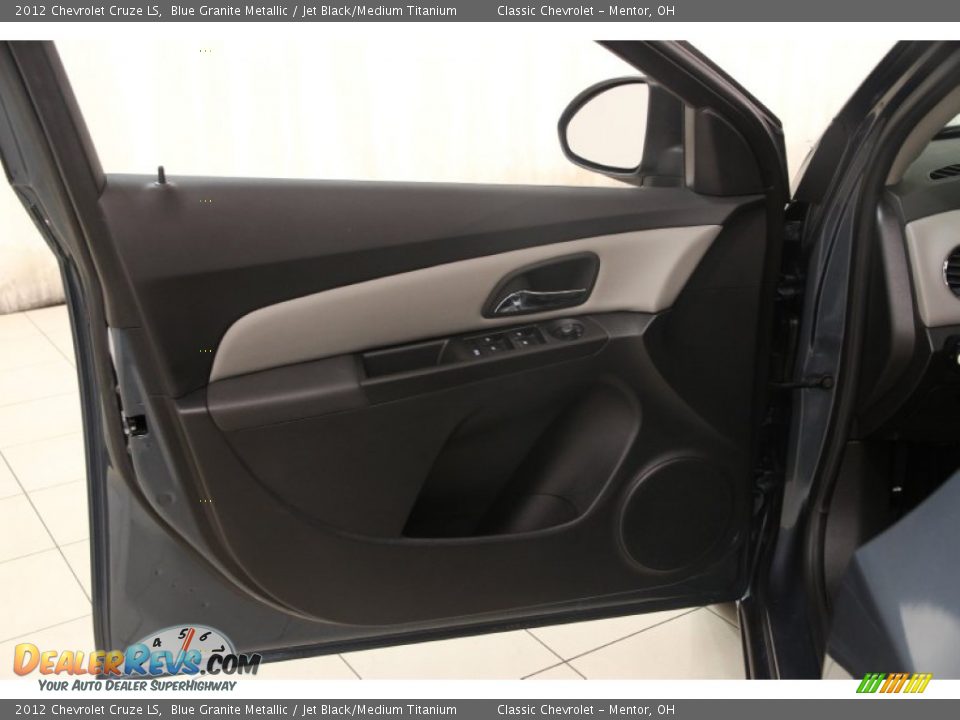2012 Chevrolet Cruze LS Blue Granite Metallic / Jet Black/Medium Titanium Photo #4