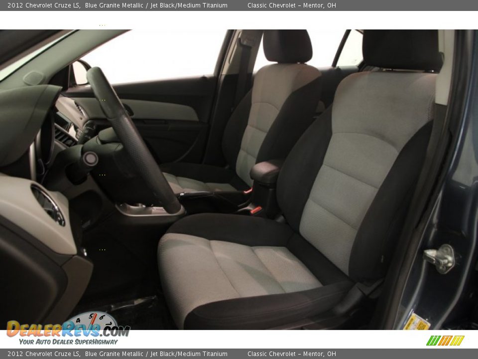 2012 Chevrolet Cruze LS Blue Granite Metallic / Jet Black/Medium Titanium Photo #5