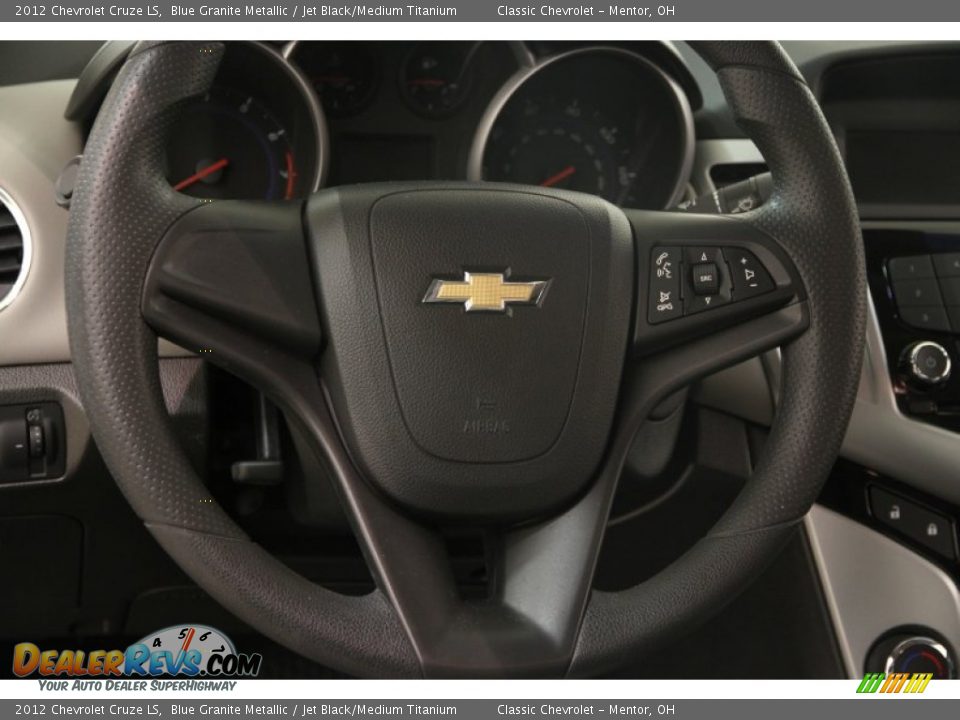 2012 Chevrolet Cruze LS Blue Granite Metallic / Jet Black/Medium Titanium Photo #6