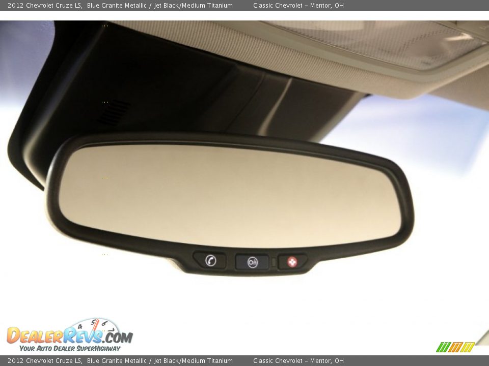 2012 Chevrolet Cruze LS Blue Granite Metallic / Jet Black/Medium Titanium Photo #8