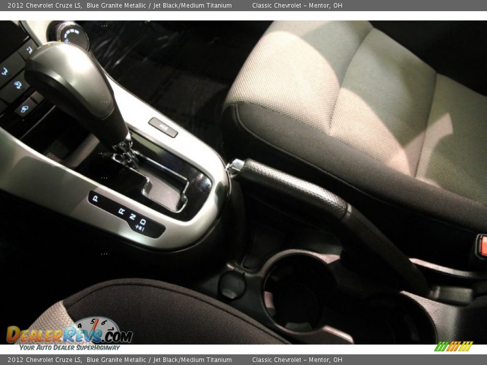 2012 Chevrolet Cruze LS Blue Granite Metallic / Jet Black/Medium Titanium Photo #10