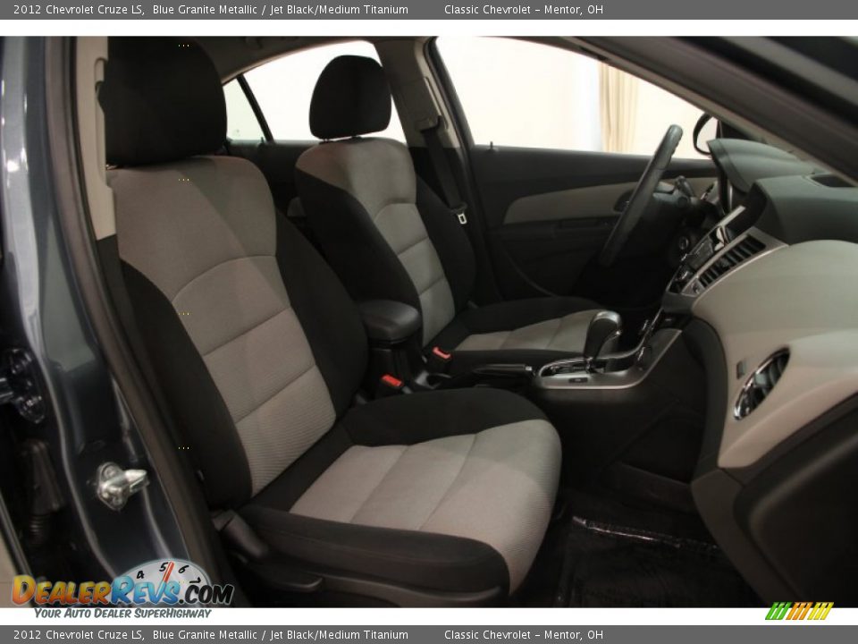 2012 Chevrolet Cruze LS Blue Granite Metallic / Jet Black/Medium Titanium Photo #11