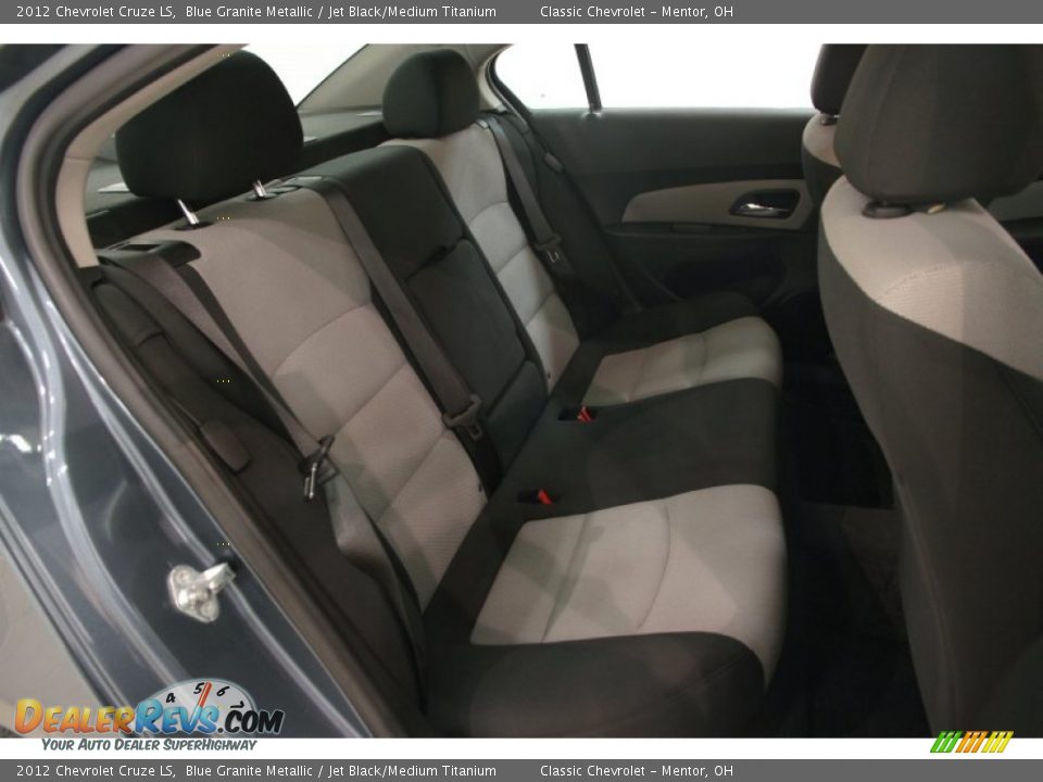 2012 Chevrolet Cruze LS Blue Granite Metallic / Jet Black/Medium Titanium Photo #12